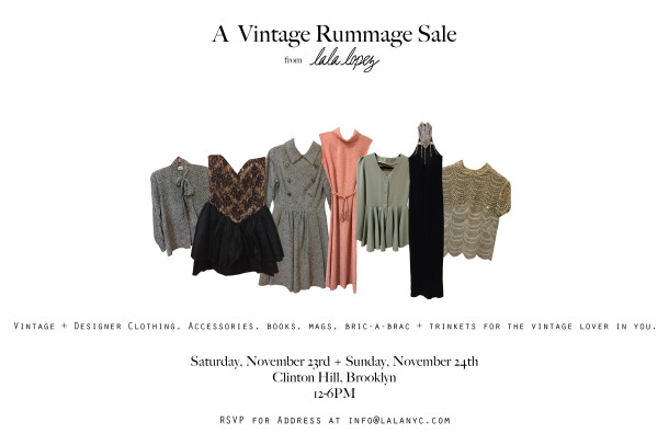 A Vintage Rummage Sale