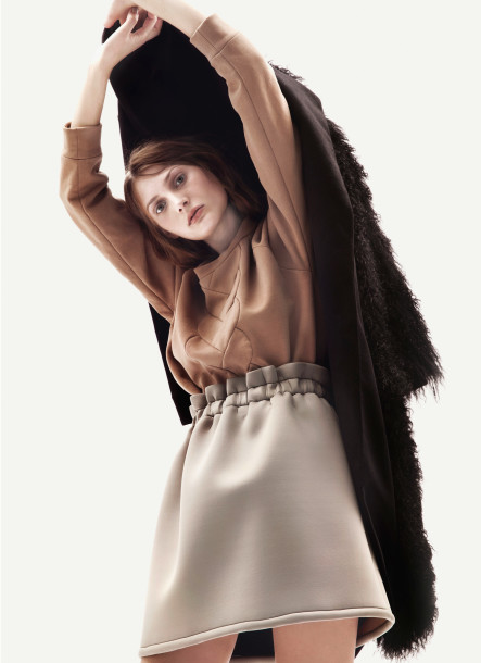 Coat | Monya Wasilewski Sweater | Firma Berlin Skirt | Franzius