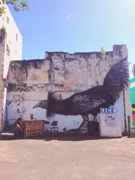 Mural by ROA