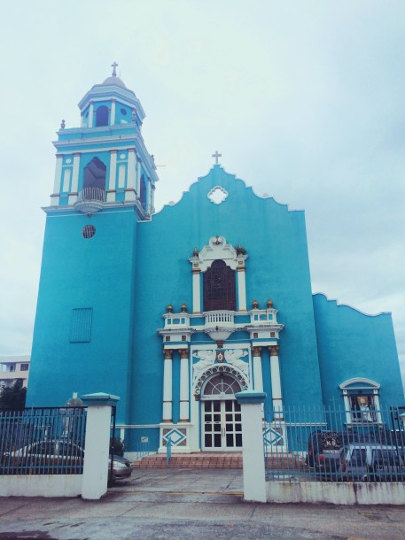 Turquoise Church in Santurce