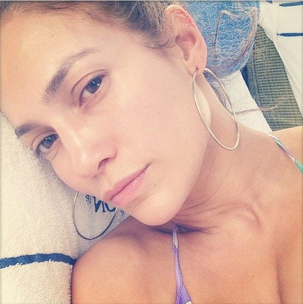 Jennifer Lopez Bare Faced
