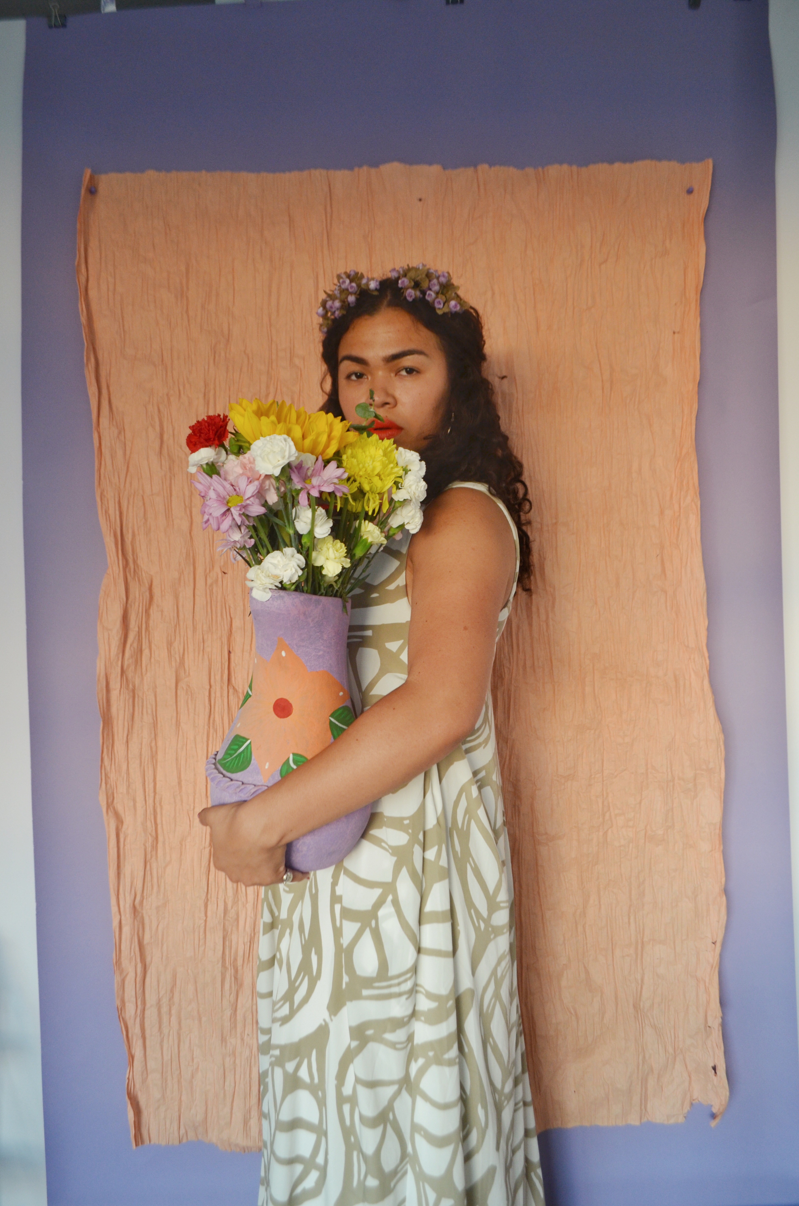 Frida: Digging Deeper - A Portrait Series by Lala Lopez