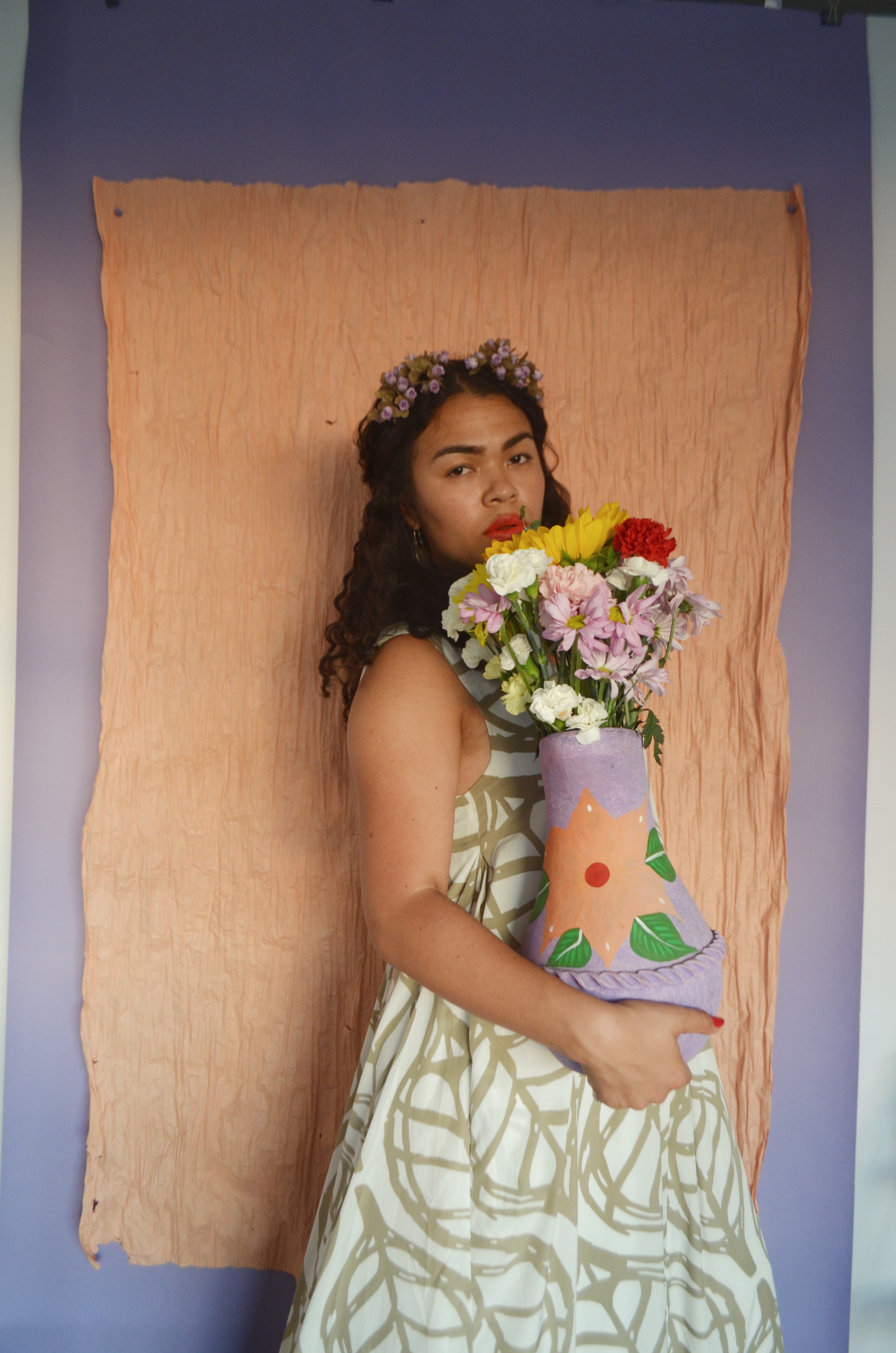 Frida: Digging Deeper - A Portrait Series by Lala Lopez